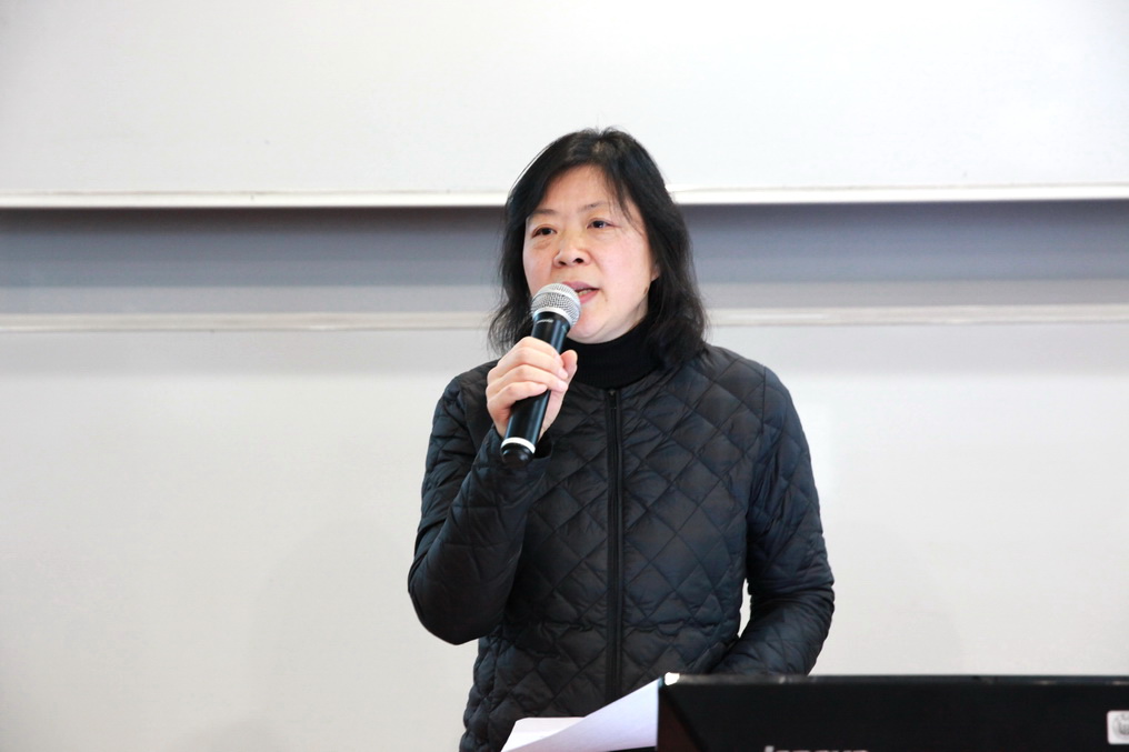 同济大学经济与管理学院党委副书记陶建兰讲话